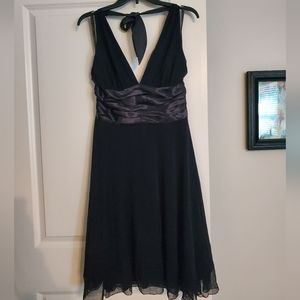 Women's semi formal halter dress